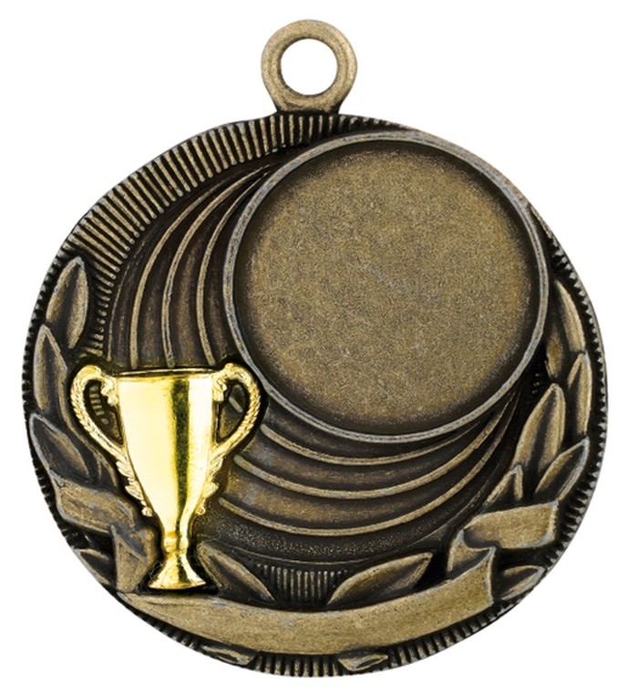 D 33 Medaille Antiek Goud-Zilver-Brons compleet OP=OP!!